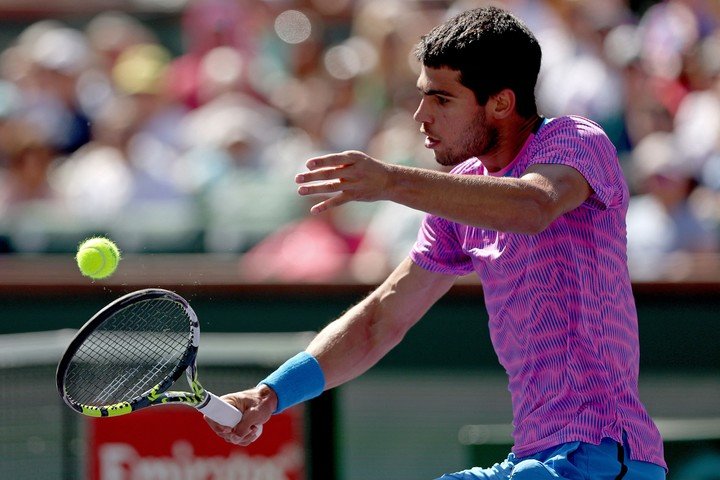 Alcaraz juega este jueves vs. Zverev.