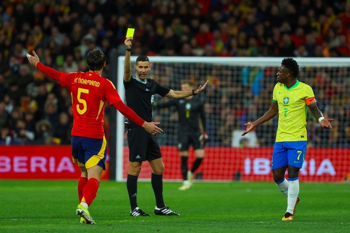 Un amistoso para nada tranquilo (EFE). 