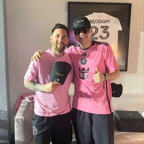 Reunión de estrellas: el curioso encuentro entre Messi y Bizarrap tras la goleada del Inter Miami