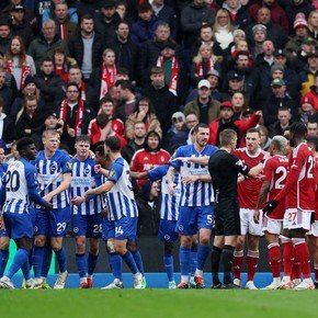 Sin Barco ni Buonanotte, el Brighton venció por la mínima al Nottingham Forest de Nico Domínguez