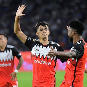 La racha goleadora de Solari- Borja, lo mejor de River en el empate ante Talleres