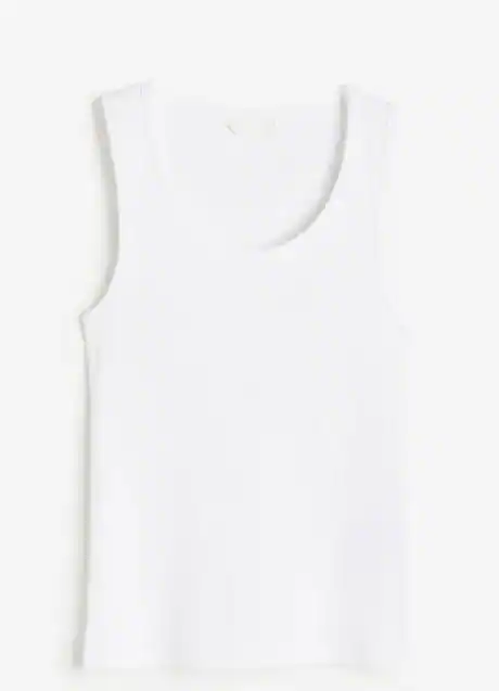 Camiseta blanca de H&M (7,99 euros)