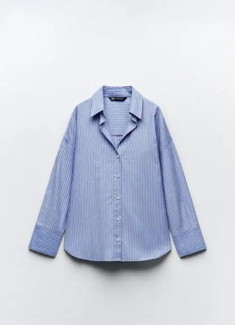 Camisa de rayas de Zara (22,99 euros)