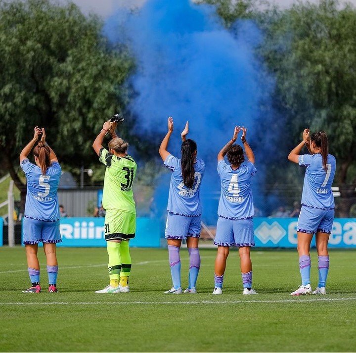 Belgrano venció a Huracán (@femeninobelgrano).