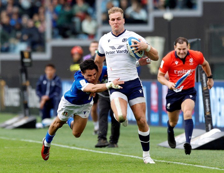 Italia venció a Escocia en la 4ª fecha.