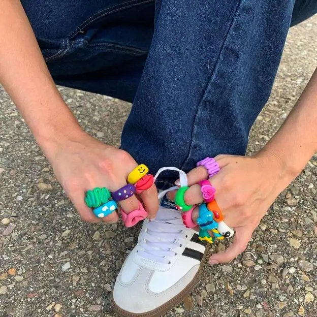 Anillos de resina de Gummy Pieces