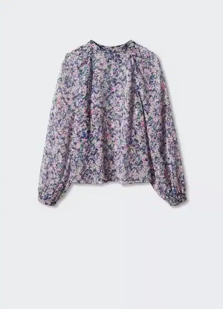 Camisa con flores de Mango (25,99 euros)