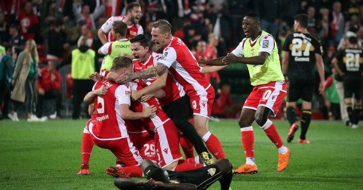 El Unión Berlín, la decepción de la Bundesliga.