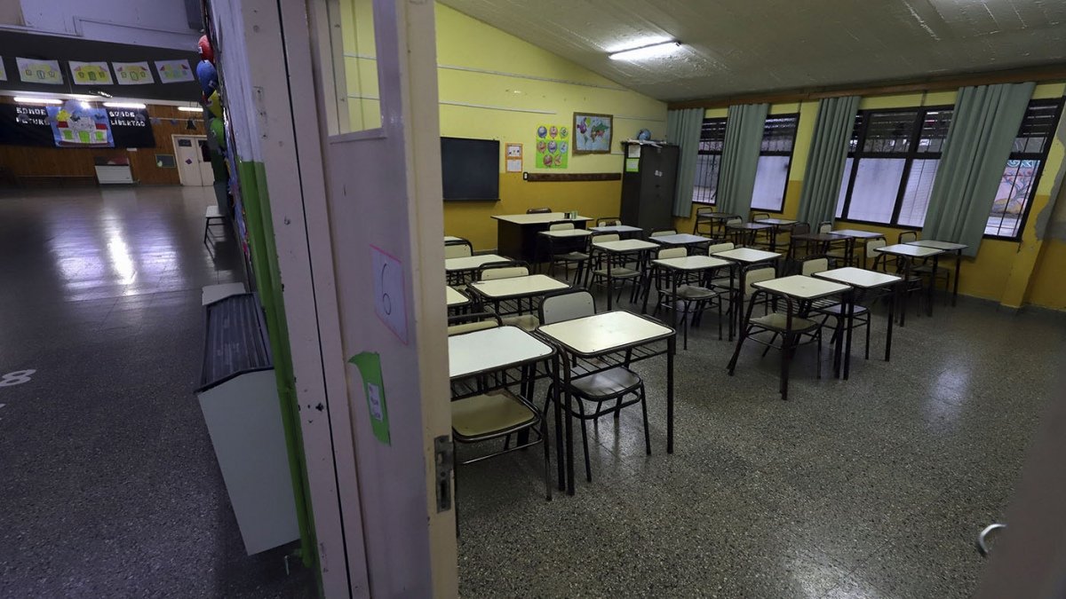 Los sindicatos docentes de la CGT evaluaron que haba sido golpeada seriamente nuestra buena fe y predisposicin a la negociacin salarial por parte de un Gobierno insensato que aspira insensiblemente a burlar su responsabilidad Foto Marcelo Ochoa