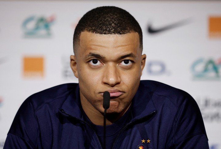 Mbappé rompió el silencio en conferencia de prensa (REUTERS).