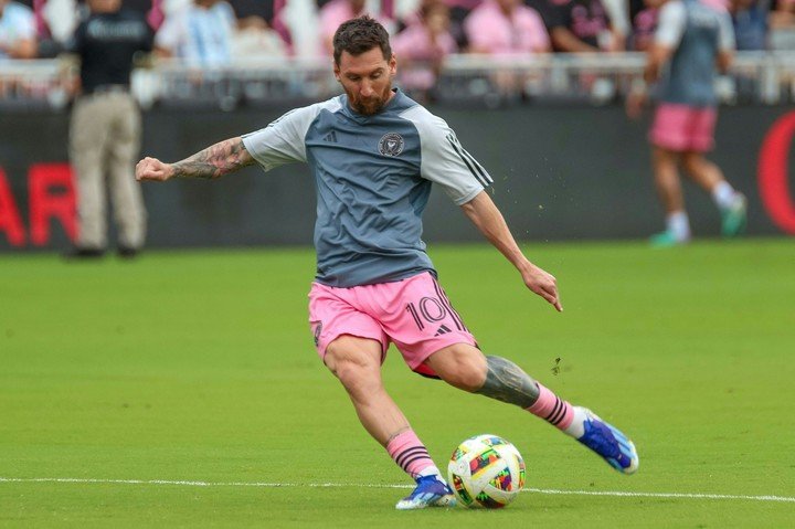 Lionel Messi habló sobre el presente de Gran Hermano. (Photo by Chris ARJOON / AFP)