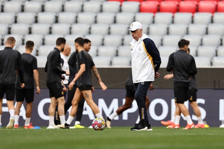 Ancelotti, DT del Madrid (EFE).