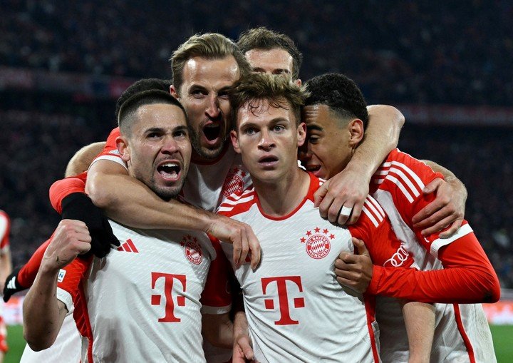 El gol de Kimmich que le dio el boleto al Bayern Munich ante el Arsenal (REUTERS).