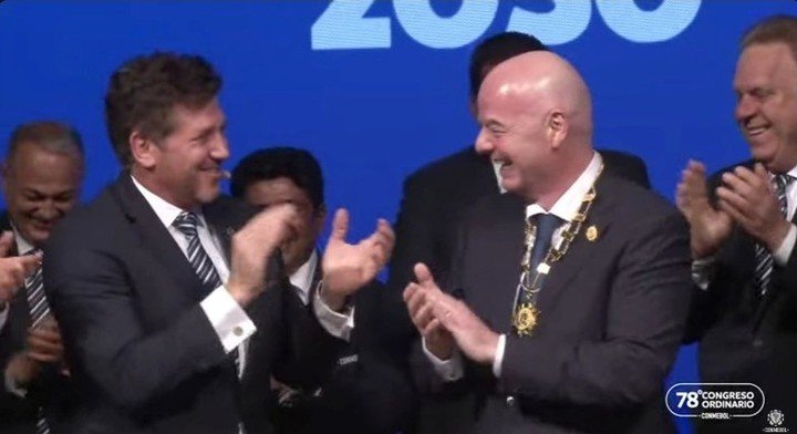 Congreso Ordinario de Conmebol por el Mundial 2030.