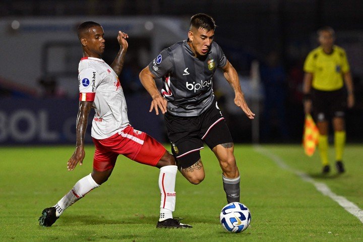 Zaid Romero, ficha clave del Pincha. (Photo by NELSON ALMEIDA / AFP)