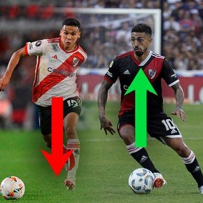 Las contrastantes estadísticas (y rendimientos) de Lanzini y Herrera en River-Libertad