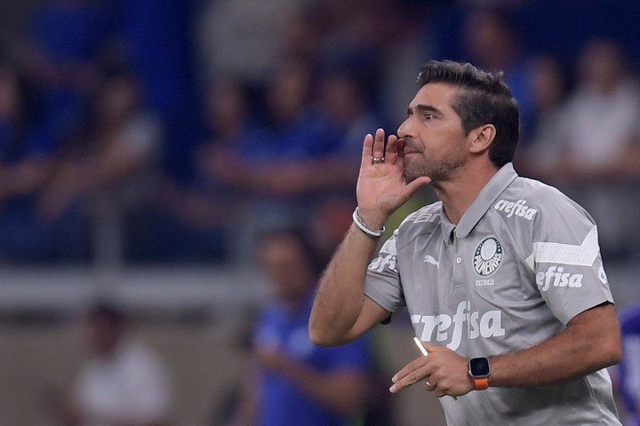 Abel Ferreira, DT del Palmeiras. (Foto: DOUGLAS MAGNO / AFP)