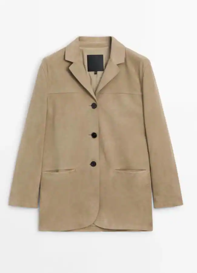 Chaqueta de ante de Massimo Dutti/MASSIMO DUTTI