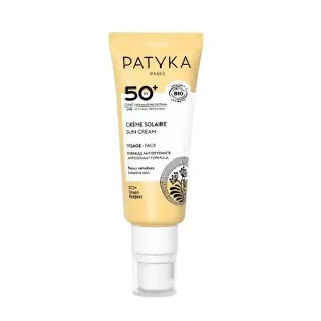 Patyka Crema Solar Facial SPF50+.