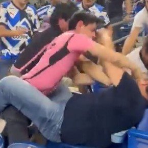 Video: piñas entre hinchas del Inter Miami y los de Rayados de Monterrey