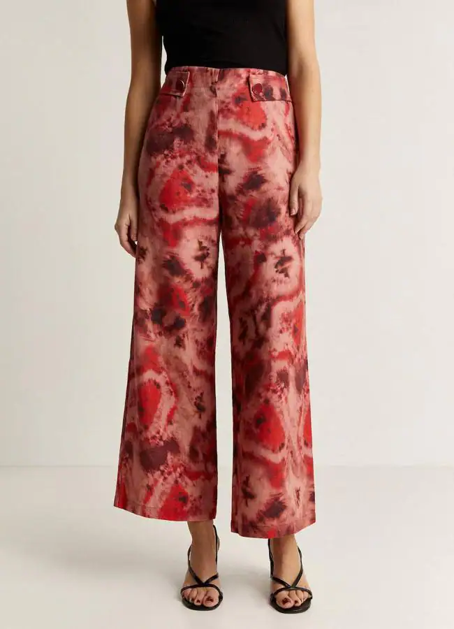 Pantalones con estampado degradado
