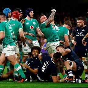 La revancha de Irlanda: venció a Escocia y es campeón del Seis Naciones