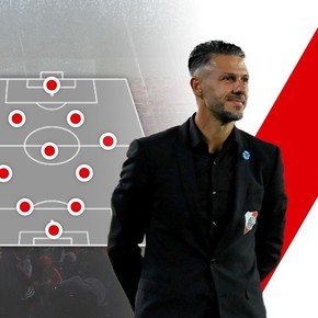 La base está: los retoques que evalúa Demichelis para el 11 de River ante Nacional