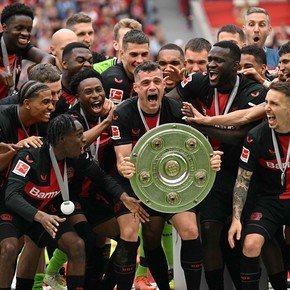 Bayer Leverkusen completó la Bundesliga sin perder: ¿a cuántos partidos está del máximo invicto?