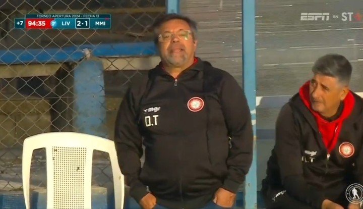 Caruso Lombardi y un nuevo escándalo en el fútbol uruguayo.