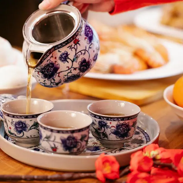 Tazas de té