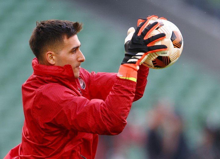 Musso en la última práctica (REUTER). 