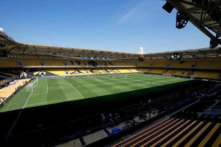 Una vista del estadio (AP). 