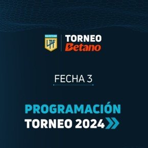 La programación de la fecha 3: días, hora y TV