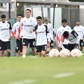 El jugador de River que se hará estudios médicos y es duda vs. Deportivo Táchira