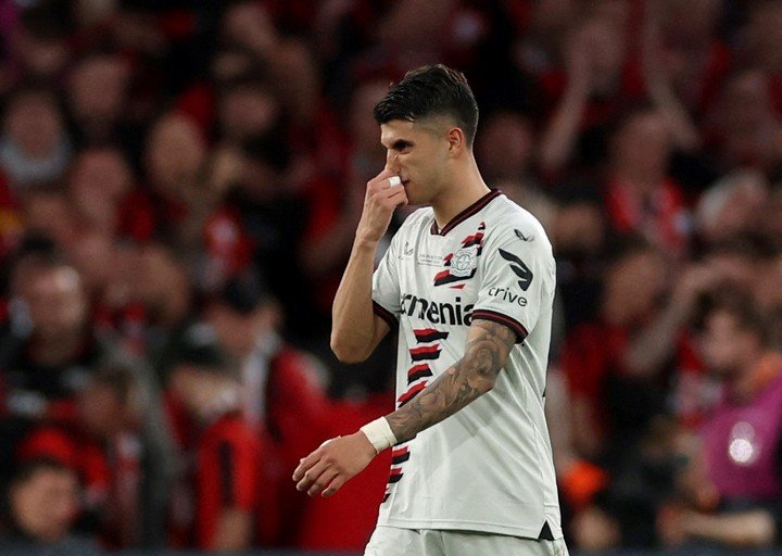 Palacios salió a los 22 minutos del ST (REUTER). 