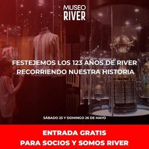 La iniciativa de River para su cumpleaños número 123