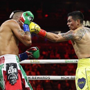 TNT Maidana salió a pelear en Las Vegas vestido de Boca