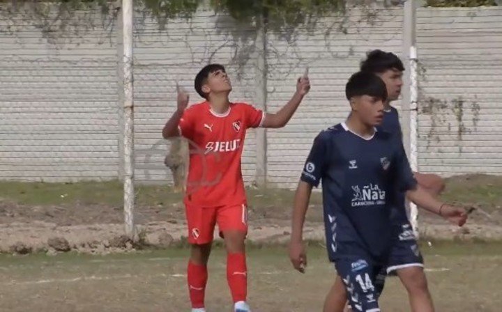 El festejo del hijo del Kun Agüero (SportScenter).