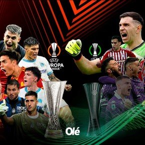 Jueves de Europa League y Conference League: los argentinos que quieren ser finalistas