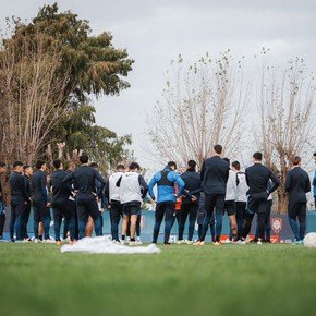 San Lorenzo empezó la pretemporada pensando en la Libertadores