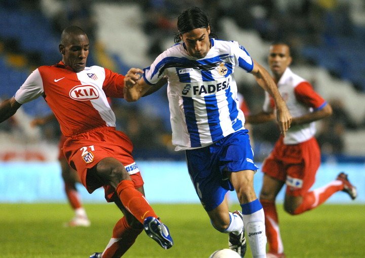 Duscher en La Coruña.