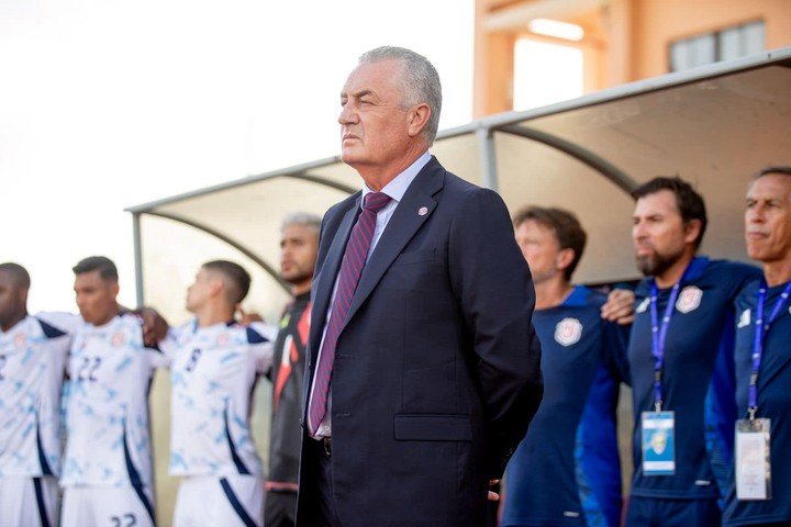 Gustavo Alfaro, entrenador de Costa Rica. (Gentileza Federación de Costa Rica)