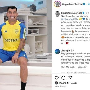 El gran mensaje de Arturo Vidal para Gary Medel por su llegada a Boca