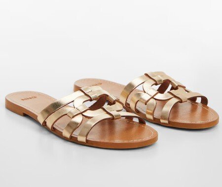 Trendencias Zapatos Imprescindibles Verano Rebajas Sandalias Planas Palas Doradas