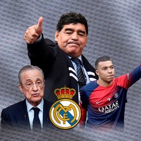 El presagio de Maradona sobre Mbappé al Madrid: "Yo le dije a Florentino..."