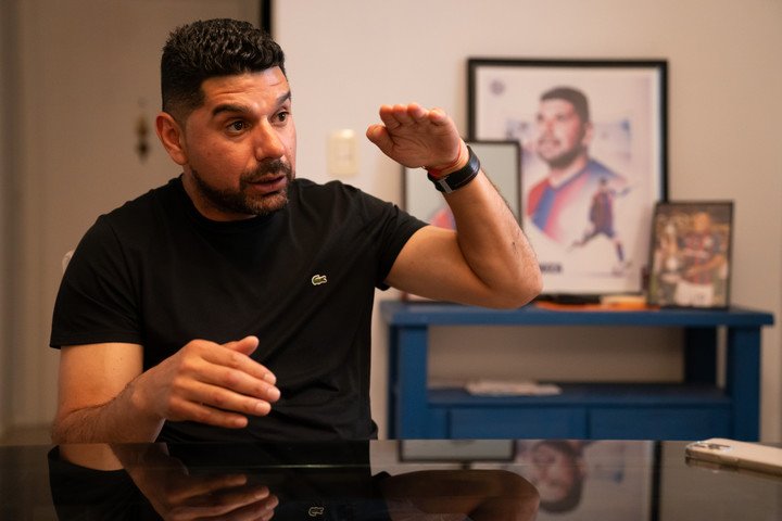 Néstor Ortigoza salió a aclarar lo que sucedió. (Foto: Juano Tesone)