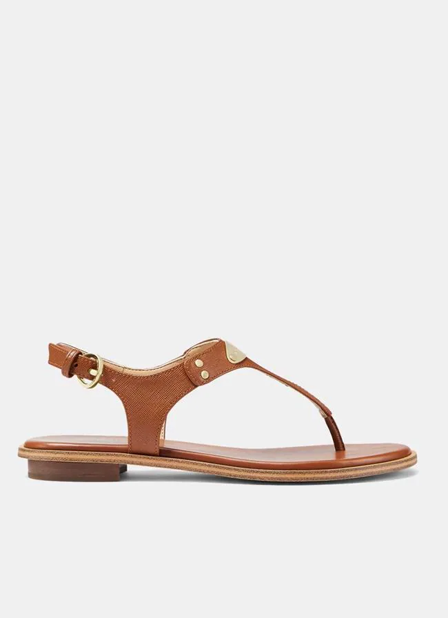 Sandalias marrones de Michael Kors.