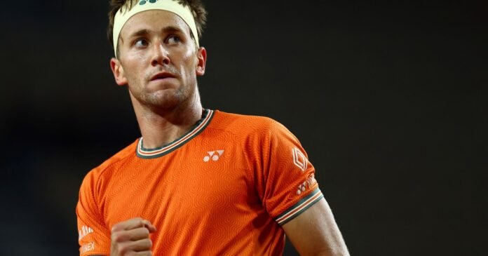 Video: el puntazo de Ruud ante Etcheverry que va directo a ser el mejor del año