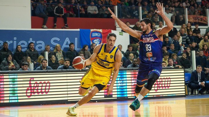 Boca venció a Quimsa en Santiago (LNB).