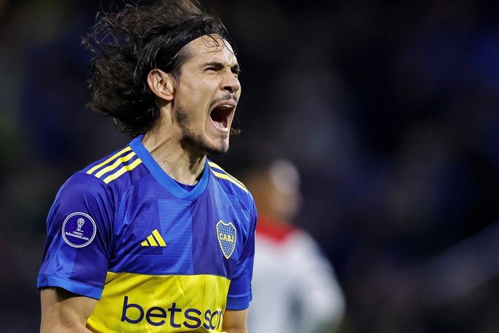 Boca, en la última fecha de la Sudamericana, goleó a Nacional Potosí. (EFE)
